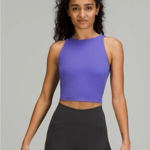Lululemon Align High-Neck Tank Top Charged Indigo - SZ 8
